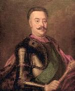 Augustyn Mirys Portrait of Jan Klemens Branicki, Grand Hetman of the Crown oil painting on canvas